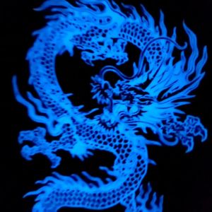 Baju Glow In The Dark PriaKaos Naga PutihKaos Naga JepangKaos Naga PriaKaos Distro Naga