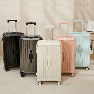 High Quality 20"24"26"30 Inch Womens Oversize Travel Suitcase With Silent Wheels Trolley Rolling Luggage Bag TSA Customs Lock Baggage For Men Free Shipping