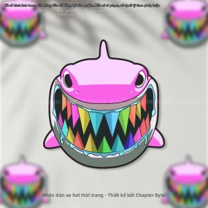 chapter byte | Waterproof Creative Cartoony Sticker