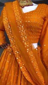 [PRE-ORDER] SEMISTITCHED LEHANGA CHOLI {ETA:2025-12-31}