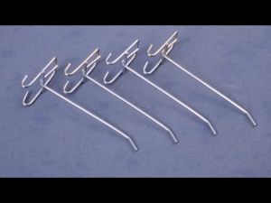 ฮุกเหล็กแขวนสินค้า แพ็ค 10 ชิ้น ตะขอแขวนชั้นวางของ แบบแขวน สําหรับซูเปอร์มาร์เก็ต 2นิ้ว 4นิ้ว 6นิ้ว 8นิ้ว 10นิ้ว