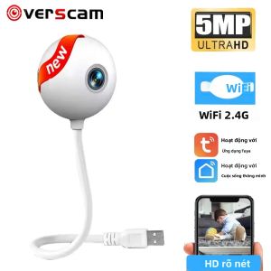 5MP USB Di Động Thông Minh Giám Sát Trẻ Em Với Tầm Nhìn Ban Đêm Âm Thanh Hai Chiều Không Dây Camera An Ninh Gia Đình Cho Bé Tập Đi Tuya Ứng Dụng Điều Khiển