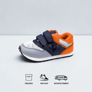 SEPATU ANAK LAKI LAKI PEREMPUAN SEKOLAH SD IMPORT 1-9 TAHUN