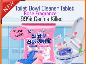 Efficient Rose Scent Toilet Bowl Cleaner Pembersih Tandas Haruman Mawar 马桶清洁剂