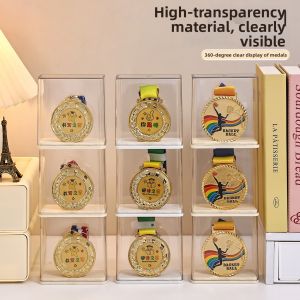 YOUKAMAN | Medal Display Box for Marathon Gold Medals and Keepsake Awards