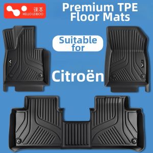 HELLOLEIBOO | TPE Car Mats for 21-25 Citroen C5 X Grand C5 C3XR C3L Elysee