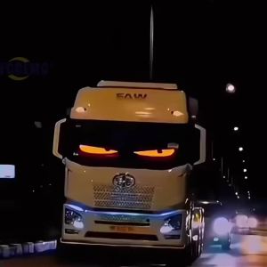 200/150/120 cm Devils Eye LED Truck Sign Scrolling Animation APP Remote Control LED Matrix Pixel Panel LED Display Light 12-24V
