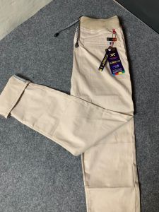 Celana chinos Rip/karet pinggang nyama full katun premium hitam krem dan abu