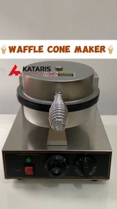 Waffle Cone Baker Cone Maker Single Head Electric Type Heavy duty for Commercial Use with Warranty