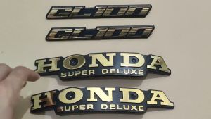 EMBLEM KEMPOL TUTUP ACCU TANGKI GL 100 SET HIGH QUALITY