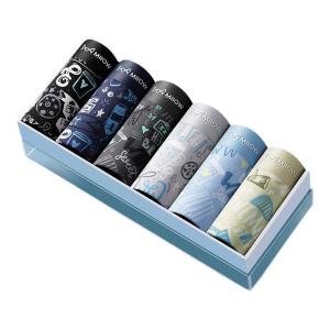Miiow | Antibacterial Ice Silk Underwear For Teenage Boys Middle School High School Students Developing Boys Big Kids Boxer Shorts
