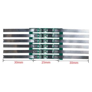 1-10pcs BMS 1S 3.7V 3A 18650 /Lithium Battery Protection Board/ Over Charge Protective Plat /with Solder Belt/ for Power Bank Suitable for 18650 batteries with 3.6/3.7-4.2V lithium battery pack BMS overcharge and discharge protection board for 18650