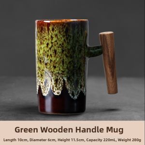 Home Creative Couple Retro Ceramic Japanese Style Cup
