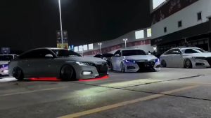 LED ไฟใต้ท้อง 12V DC ยาว 90cm / 120cm พร้อมรีโมท ไฟตกแต่ง ไฟรถยนต์ ไฟใต้ท้อง RGB 1 ชุด 4 เส้น พร้อมส่ง มีเก็บปลายทาง