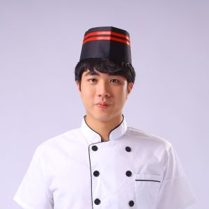 Chef Hat Mens Chef Work Cap Breathable Restaurant Dining Kitchen Female Chef Cloth Cap Mob Cap Dustproof Lampblack