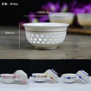 Large Size Ceramic Tea Set Gongfu Tea Accessories Single Lid Tea Pot Lid Tea Cup Bowl Combination Handmade Porcelain