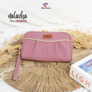 Natasha New By Biru tsabita pouch wanita tersebut pouch muat hp/meka up