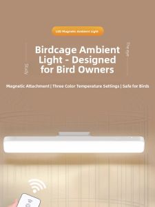 VOA | No-Wiring Night Lamp Accessories for Parrot Cage Winter Care