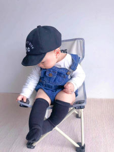 Pure Cotton High Tube Socks for Baby Girls Long Tube Anti-Mosquito Summer Socks Comfortable Breathable Eco-Friendly Childrens Footwear