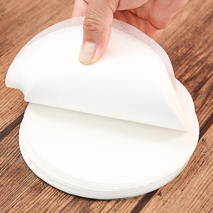 Take Out Drinks Cup Sealing Paper Round Shape 4.5 Inch Coffee Milk Tea Leak Proof Spill Proof Paper