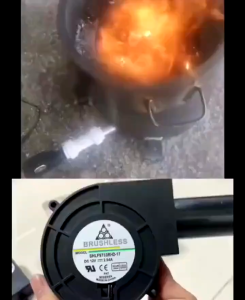 【Big Sale】Blower Fan Air Blower Fan For Kalan Use Oil With Speed Control 12v 220v Portable Blower Turbo Fan Blower Electric Air Fan For Mini Set Kalan Blower Portable With Controller