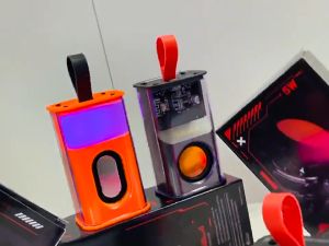 Speaker Mini Mecha Bluetooth Transparan 5W speaker portabel wireless super bass Import terbaru murah