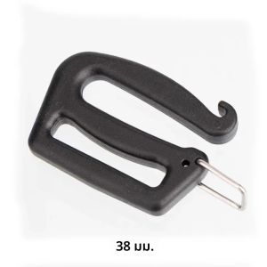 25/38 มม.G Hook โลหะสีดําปรับสไลด์หัวเข็มขัดสุนัขฮาร์ดแวร์สายคล้องหัวเข็มขัดทํากระเป๋าถือกระเป๋าเป้สะพายหลัง Webbing