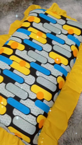 MBS Set B Sarung Bantal Ropol Kain Cotton Tebal Pillowcase Floral Design 16 x 24 Inch R1-R12 Bunga Cantik Keselesaan