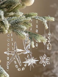 500g/bag 150pcs Bandul Akrilik Kristal Crystal Akrilik Aksesoris Dekorasi Wedding 46*18mm/48*12mm/23*20mm