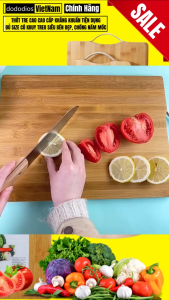 [LOẠI XỊN - TỐT] Thớt Gỗ Tre Nhà Bếp Có Khuy Treo Chống Nấm Mốc Bền Đẹp Kháng Khuẩn Không Bị Mùn - Chính hãng dododios