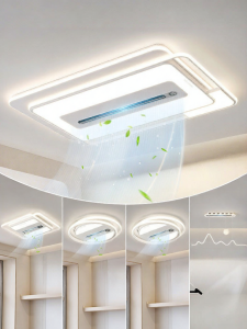 Changhong | Living Room and Bedroom Ceiling Fan Light Modern Minimalist Fixture