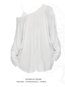 plus Size Summer Thin Long Sleeve Shoulder Bared Sun Protection T Shirt Women Loose Batwing Sleeve Cover up Top Korean Style