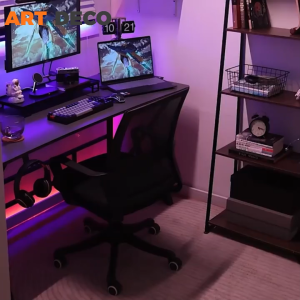 Gaming Table Esports Table High Quality Office Table Computer/PC/Study Table 160CM Computer Table Meja Belajar Laptop Table Meja Gaming