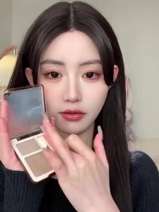 Judydoll 3-in-1 highlighter matte comprehensive brightening concealer shadow nose shadow silhouette integrated face plate现货✨橘朵修容盘