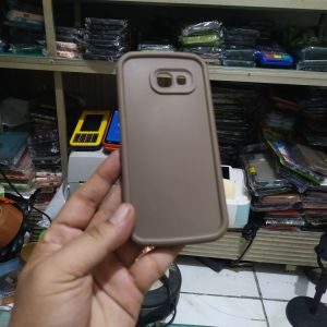 Casing Samsung Galaxy A5 2017 A520 SM-A520F SM-A520F SM-A520K SM-A520L SM-A520S SM-A520W SM-A520FD Softcase Silicone Doff Matte Rose Camera Protection