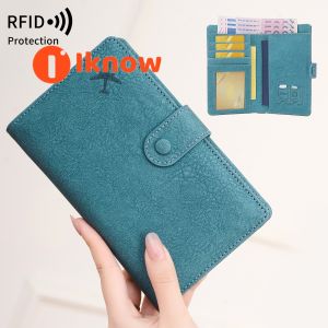 I know RFID Protected Travel Passport Holder - Stylish & Compact Document Organizer for Secure Storage of Passports Cards and Cash
