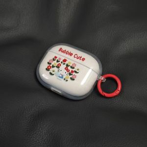 Floral Kitty Cat Huawei Freebuds7i Bluetooth Earphone Case Cute Cartoon UV Printed Soft TPU Shell Protective Cover for Freeclip2