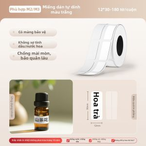 Niimbot | Nhãn Dán QR Code Chống Nước Chống Dầu