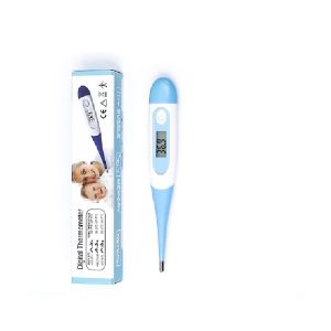 Pulse Oximeter Finger Clip Pulse Thermometer Electronic Soft Head Oral Armpit Temperature Measurement Household Adults Children