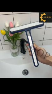 CAG SHOP 1PC Multi-Functional 3 in 1 Glass Cleaning Brush Double-Sided Wiper Mirror Wiper Glass Window Cleaner