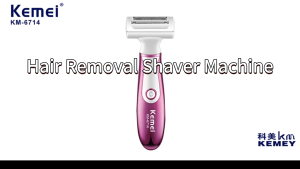 Kemei KM-6714 Hair Removal Shaver Machine Electric Hair Epilator Multifunction USB Body Epilator Hair Remover Women Epilator