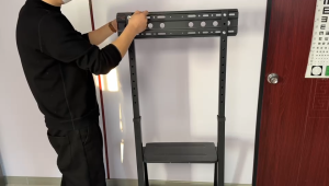 (1700B)32-75inch TV stand SPEEDSMOUNT portable mobile cart