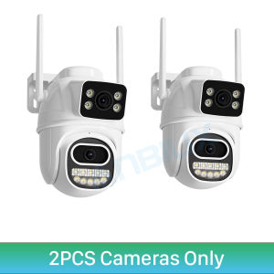 Wireless CCTV System WiFi Camera Kit 6MP 3K IP Cameras With Dual Lens Security Audio 8CH NVR Video Surveillance Set ICsee