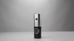 SLI เครื่องบดไฟฟ้า CLITON เครื่องบดพริกไทยเกลือและพริกไทย เครื่องบดอัตโนมัติพร้อมไฟ LED เครื่องบดหยาบปรับได้ เครื่องบดเครื่องเทศ