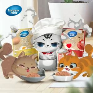 Snappy Tom Gourmers Healthy Series Cat Pouch Wet Food 70G