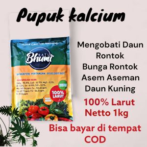 TERLARIS PUPUK KALSIUM 1KG Anti Rontok Bunga Daun