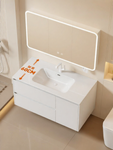 LANGXIANG | Aluminum Bathroom Sink Cabinet Ceramic Basin