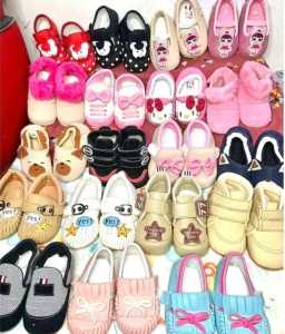 PAKET HEMAT / PAKET USAHA SEPATU BAYI 20 PCS / SATU KODI SEPATU BAYI LAKI-LAKI PEREMPUAN USIA 1 SAMPAI 12 BULANAN
