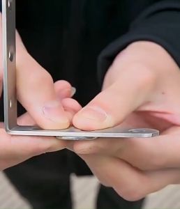 YAGE พร้อมส่ง ชูบสิ่ง แตนเลสหนา ตัวยึดตัวยึดลามิเนต 90 องศาสัมพันธ์ L รหัสมุมมูม สำหรับสามแหล่งที่ต้องการ