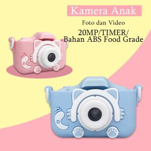 Elecstore Kamera Anak Mini Digital Mini Camera For Kids Camera Foto Video 1080p WKA1